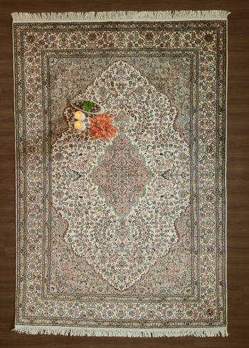 Pure Silk Carpets from Carpets of Kashmir