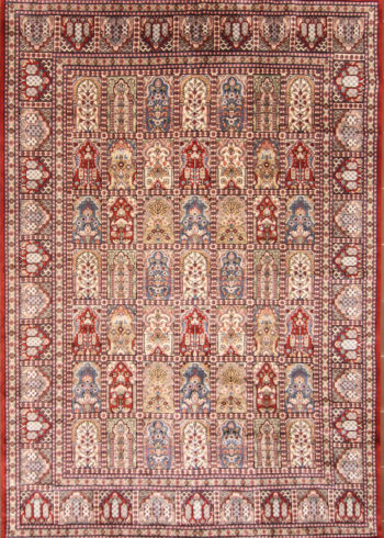 Geometric design oriental living room carpet
