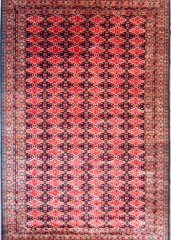 Pure wool dining room rug