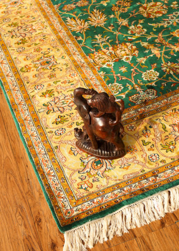 living room natural pure silk carpet
