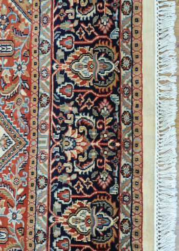 12 by 9 wool silk living room carpet