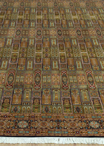 hand made pure mulberry silk rug