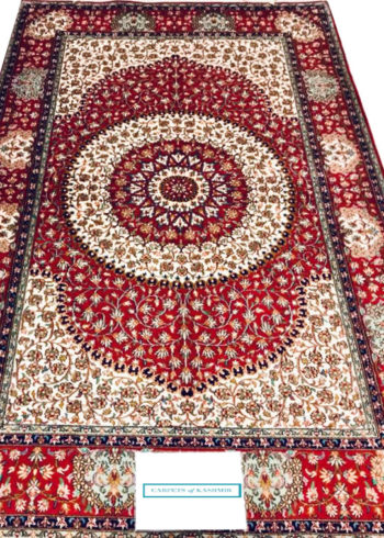 natural mulberry silk coffee table rug