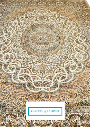 dinning room floral design handmade rug