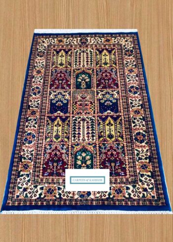 Persian geometric design foyer rug