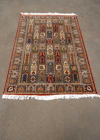 ready in-stock Kashmiri coffee table rug