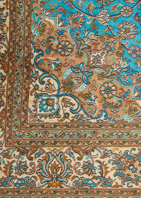 Blue Jay Sarouk | Carpets of Kashmir