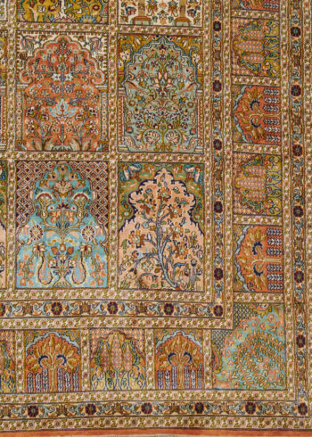 Caramel Shalimar-Hamadan | Carpets of Kashmir