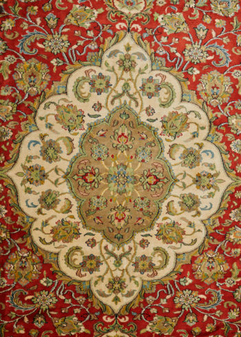 Red Clay Mashad | Carpets of Kashmir