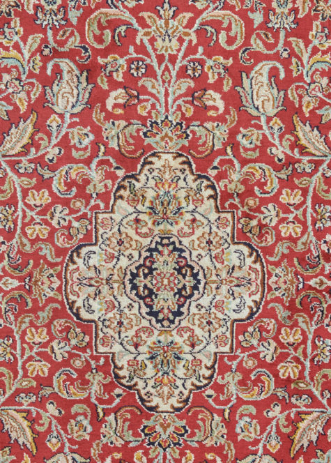 Rococco Red Sirjan | Carpets of Kashmir