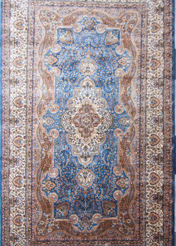 Silk wool dining room carpet
