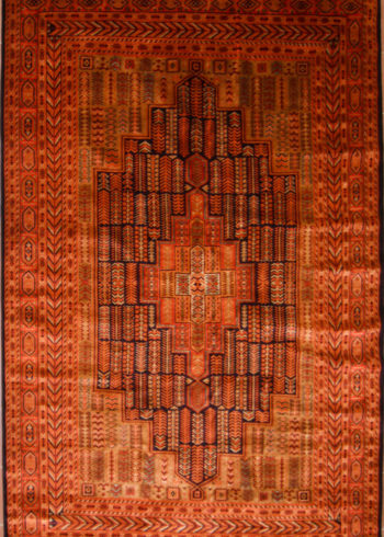 Geometric design pure wool living room carpet