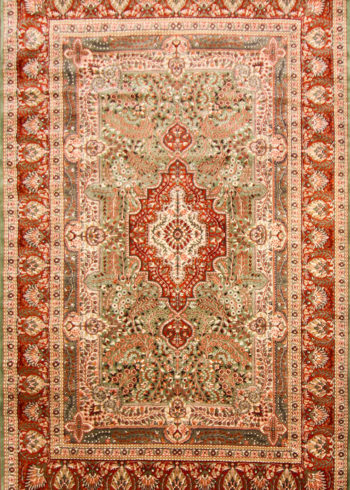 Living room wool silk 10 by 8 carpet