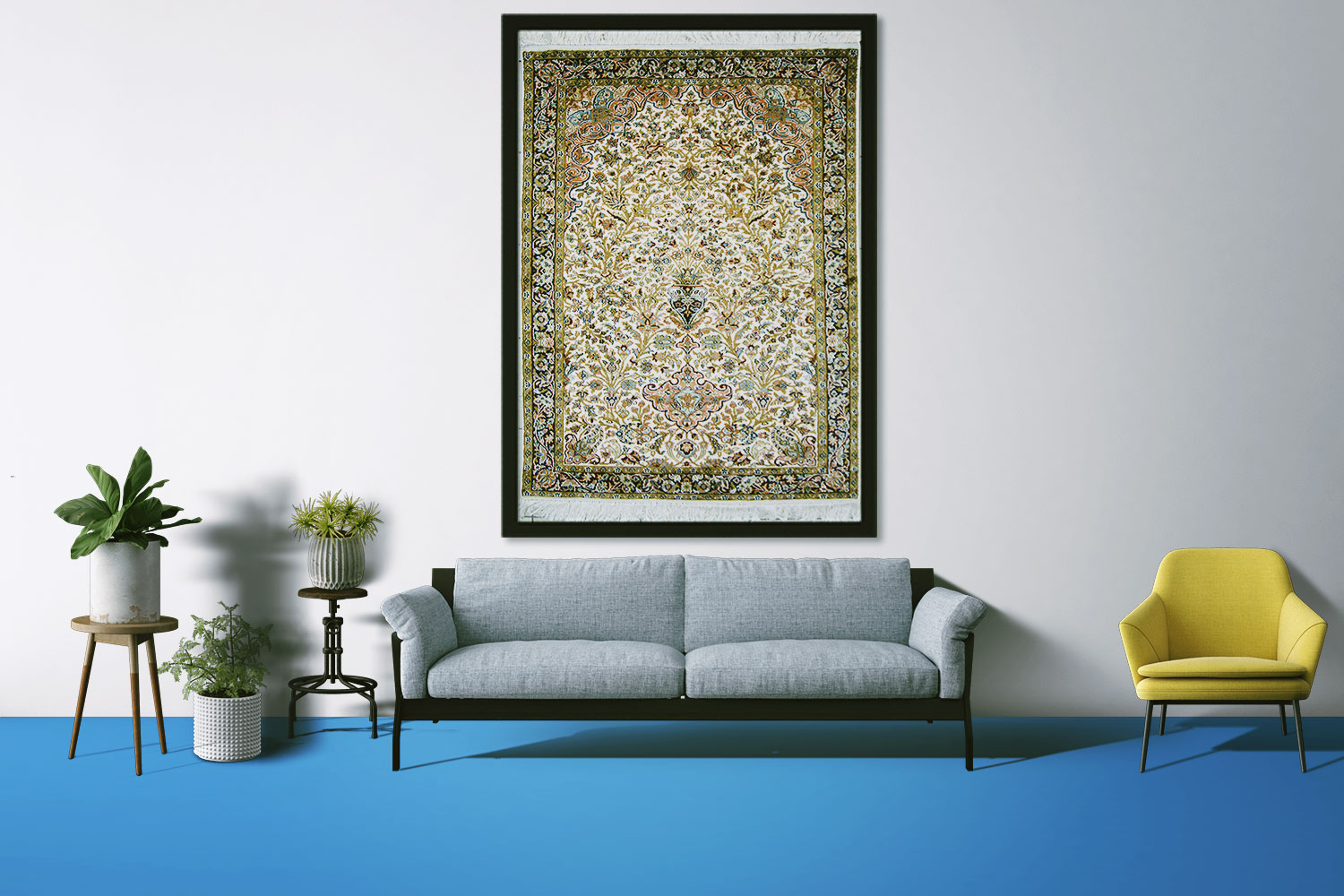 Wall Hanging Rugs and Carpets handmade hand knotted oriental