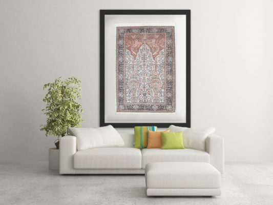 wall hanging oriental rug