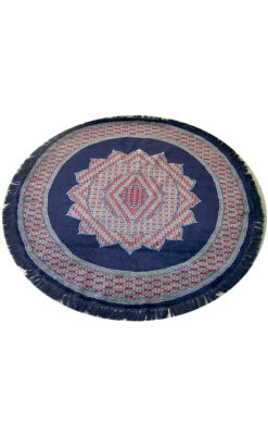 hand made oriental round rug