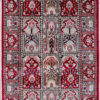 rust color handmade hand knotted area rug