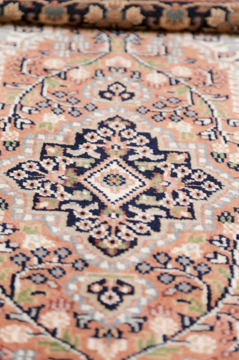 kashmir oriental bedside rug