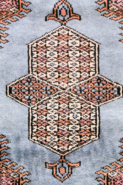 Geometric - Caucasian Lineage Pure wool bedside rug