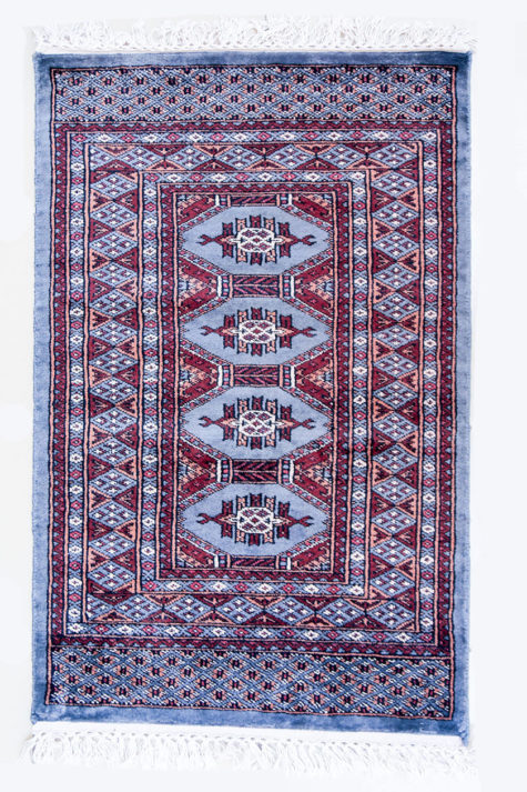 geometric design pure wool bedside rug