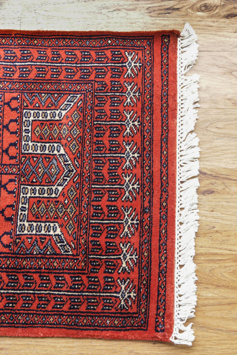Pure wool corridor handmade runner hand-knotted from Carpets of Kashmir