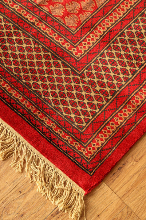 geometric design handmade living room rug