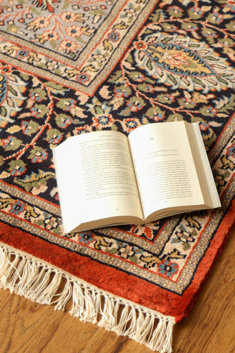 oriental floral design handmade rug