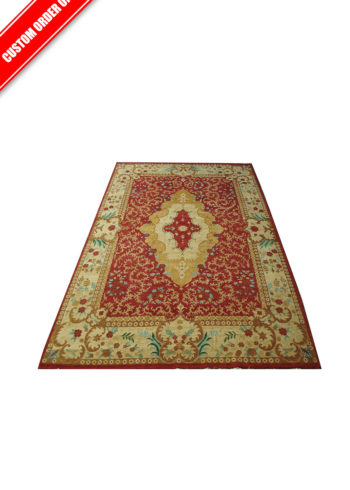 Over size living room custom order carpet with Oriental (Floral) - Persian Lineage