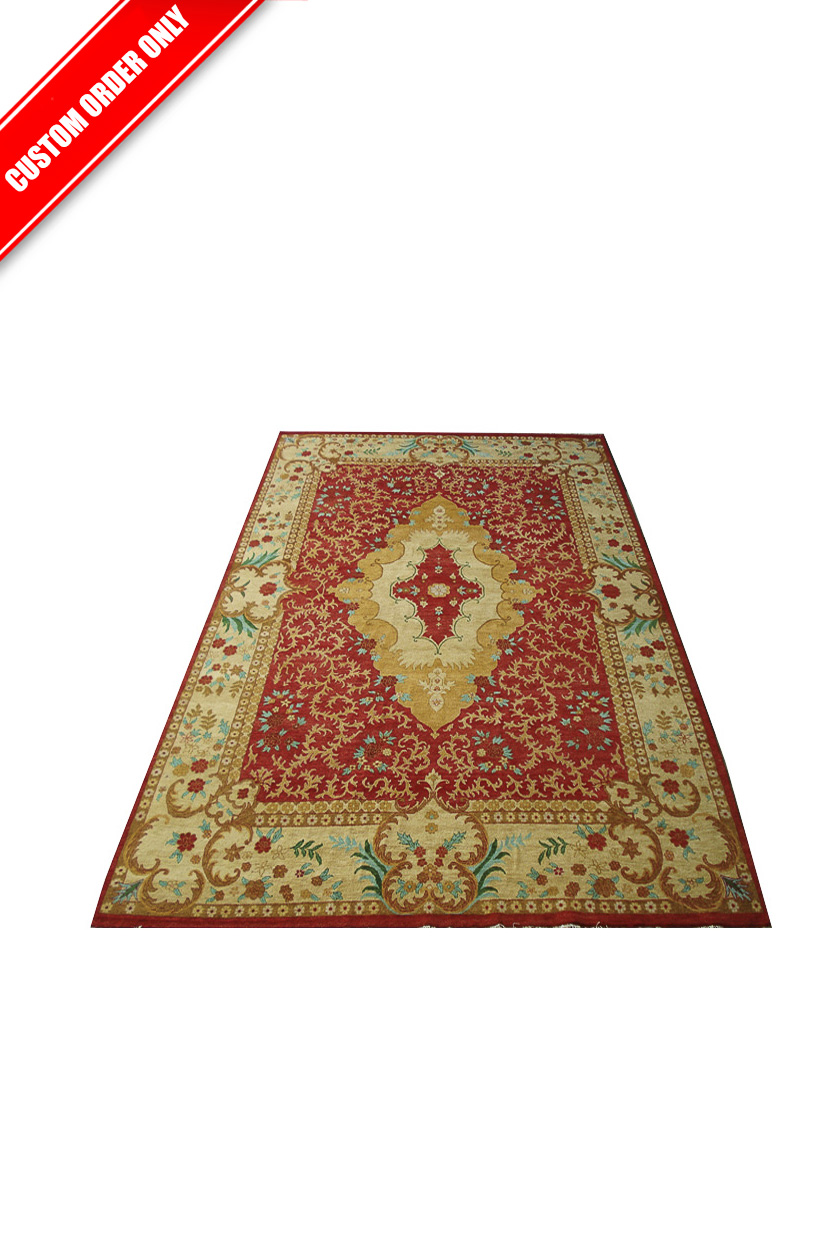 Over size living room custom order carpet with Oriental (Floral ...