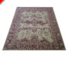 Modern custom order rug with contemporary design - Pure Merino wool with silk