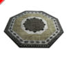 Pure wool octagonal custom made carpet