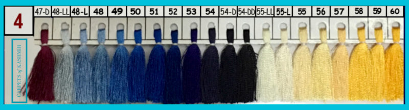 pashmina shawls color chart 4