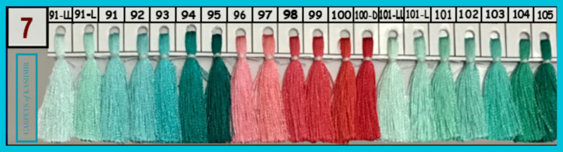 pashmina shawls color chart 7
