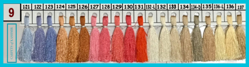 pashmina shawls color chart 9