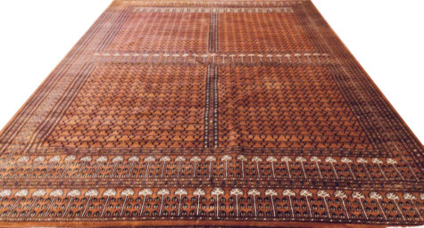 geometric design pure wool oriental rug