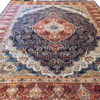 wool silk living room hand knotted rug