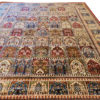 geometric Persian hand made rug