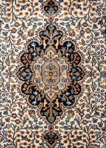 Oriental handmade hand-knotted coffee table carpet