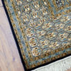 pure mulberry silk dining room rug