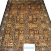 natural mulberry silk 6 by 4 carpet