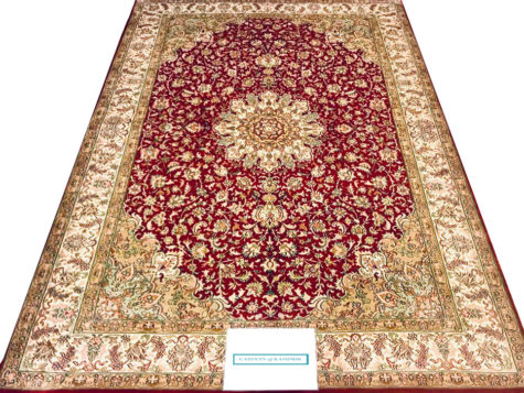 pure natural mulberry silk coffee table rug