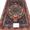 6 by 4 pure natural silk Kashmir carpet