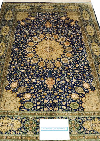 6 x 4 pure mulberry silk carpet