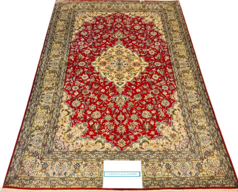 6 by 4 red coffee table rug