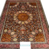 blue hand-knotted Persian rug
