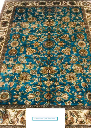 peacock blue coffee table rug