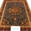 coffee table pure silk 7 by 5 rug