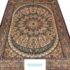 mulberry natural silk coffee table rug