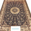 5 by 7 natural silk coffee table rug