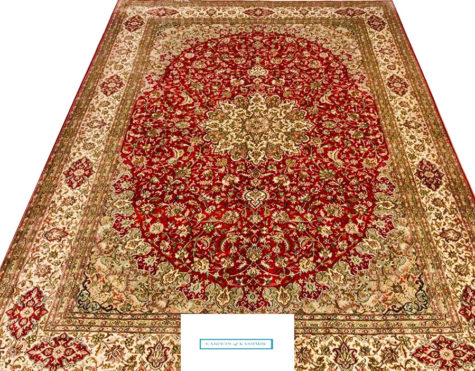 Oriental Floral - Persian Lineage coffee table rug